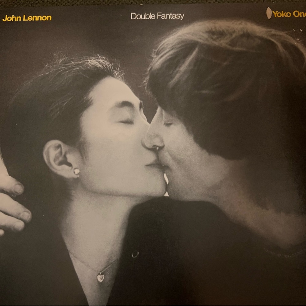 John Lennon‎ & Yoko Ono Double Fantasy LP, 1980 US Pressing, Geffen Records, EX